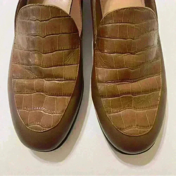 EASY SPIRIT EVOLVE Womens Medium Brown Evolve Pip Slip On Leather Flats 8.5 M - Picture 4 of 9